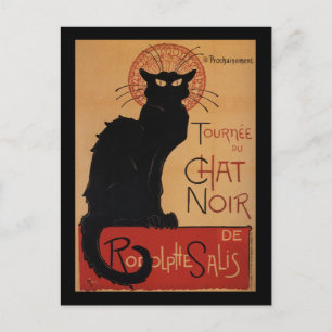 Tournée du Chat Noir, Théophile Steinlen Postcard
