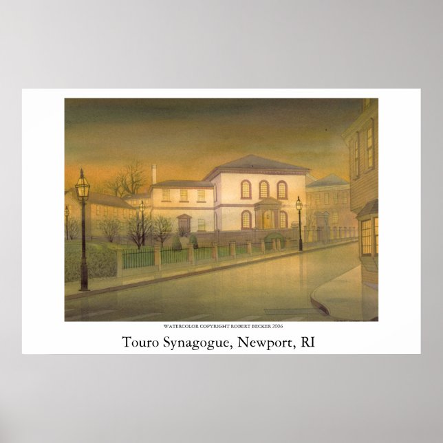 Touro Synagogue Poster (Front)