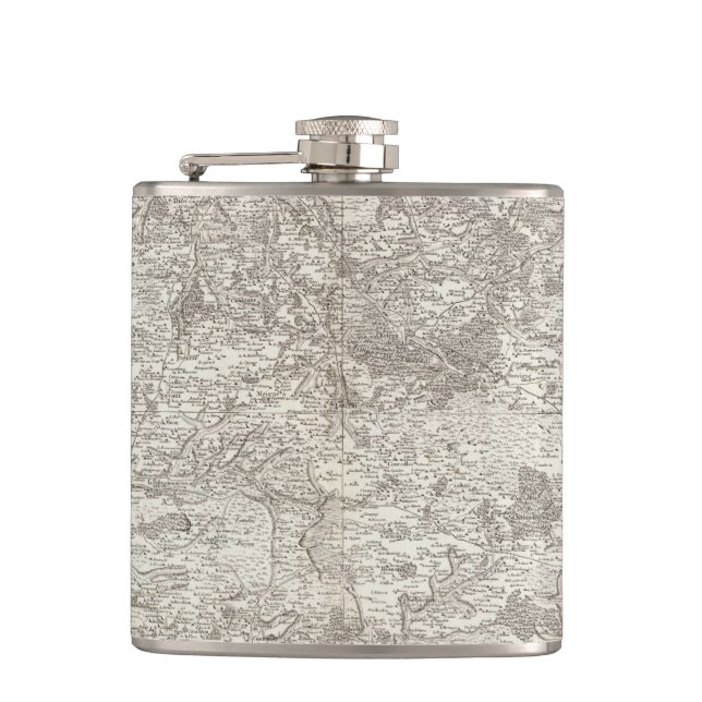 Tours Hip Flask (Front)