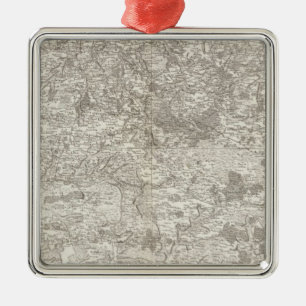 Tours Metal Ornament