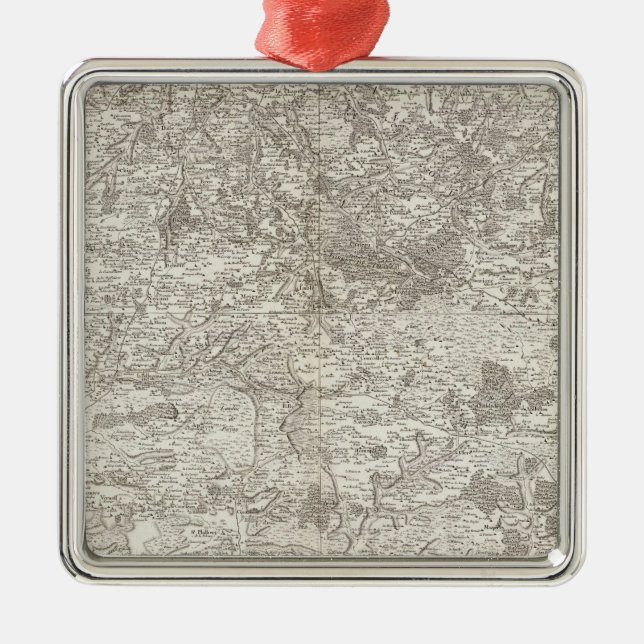 Tours Metal Ornament (Front)