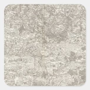 Tours Square Sticker