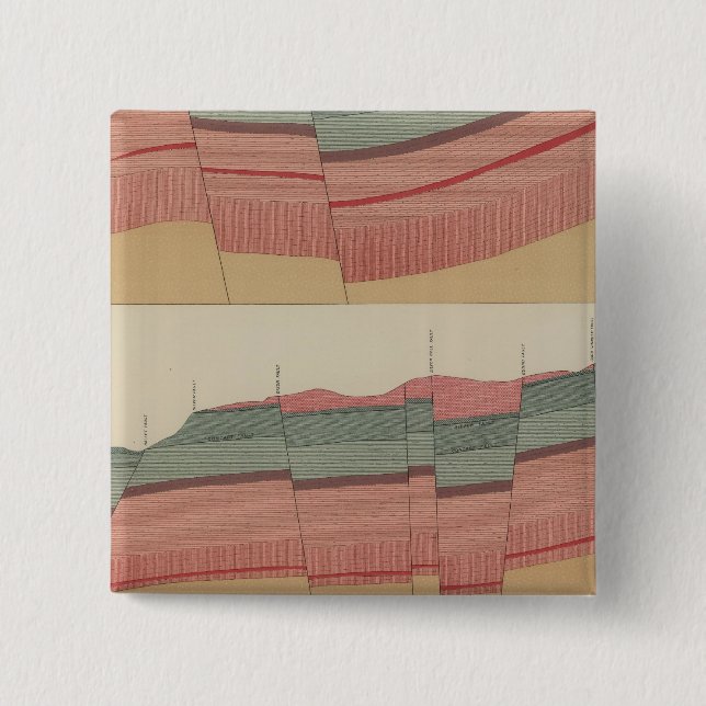 Tourtelotte Park Mining District Sheet 15 Cm Square Badge (Front)