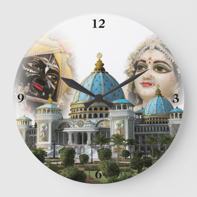 TOVP/Radha Madhava Clock (Front)