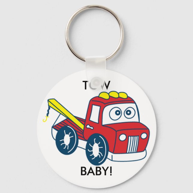 TOW BABY! KEY RING (Front)