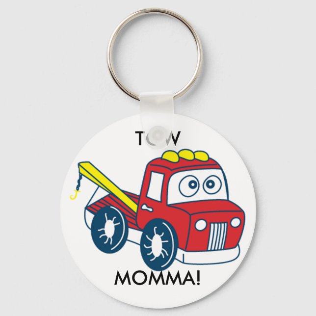 TOW MOMMA! KEY RING (Front)