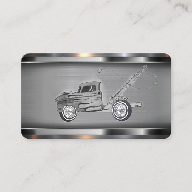 Tow truck Business Card (Front)