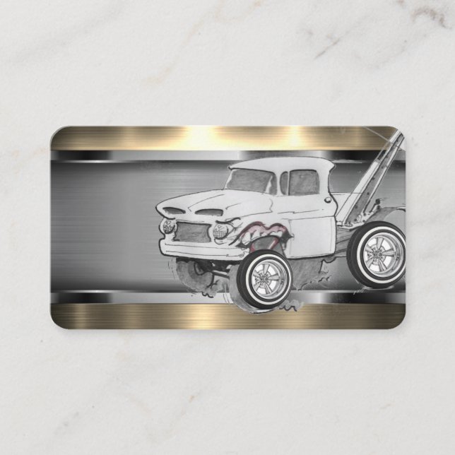 Tow truck Business Card (Front)