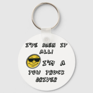 Tow Truck Driver Key Ring