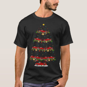 Tow Truck Driver Matching Santa Tow Truck Christma T-Shirt