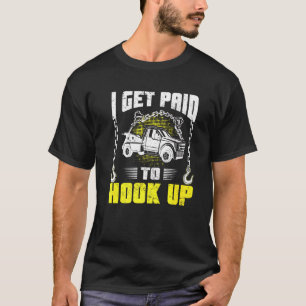 Tow Truck Driver Roadside Assistance Wrecker Towin T-Shirt