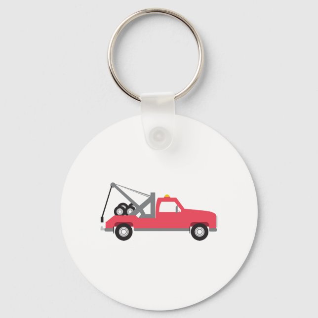Tow Truck Key Ring (Front)