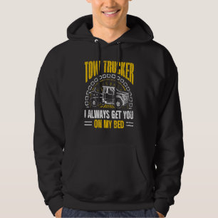 Tow Trucker Tow Truck Driver Tow Operator Breakdow Hoodie