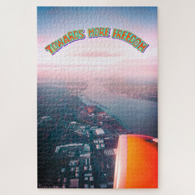 Towards More Freedom Jigsaw Puzzle (Vertical)