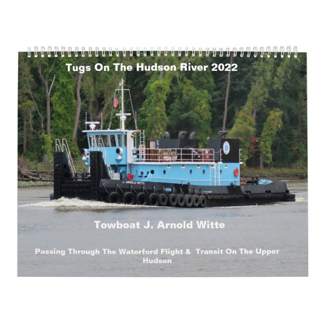 Towboat " J. Arnold Witte" 2022 Calendar (Cover)