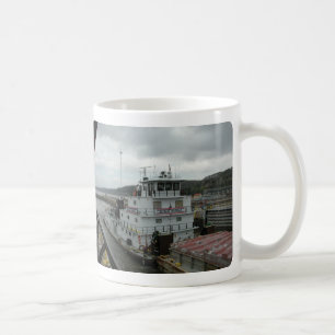 Towboats on the Mississippi Coffee Mug