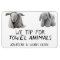 Towel Animals Funny Cruise Door Marker