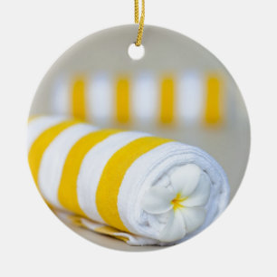 Towel Ceramic Ornament