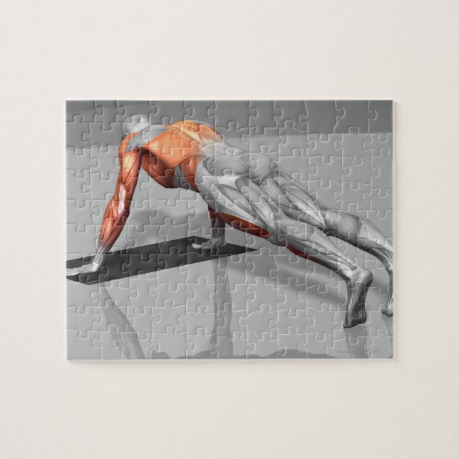 Towel Fly Exercise 4 Jigsaw Puzzle (Horizontal)