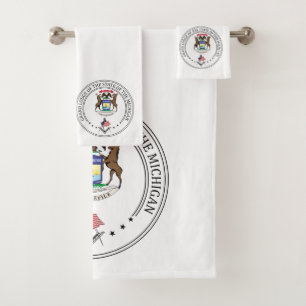 Towel Freemasonry Loge of state of Michigan
