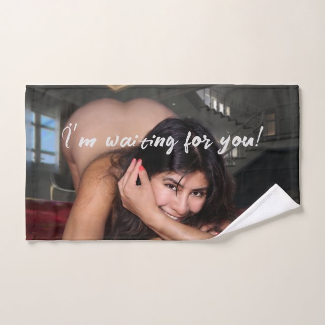 Towel / I’m waiting for you  (Hand Towel)