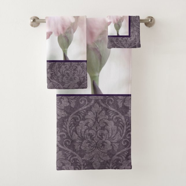 Towel Set Iris in Pastels with Danmask (Insitu)