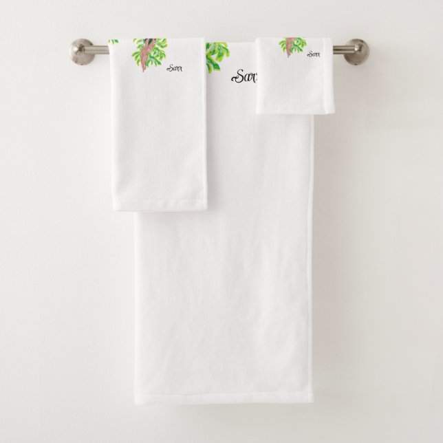 Towel Sets : Exotic Birds  (Insitu)