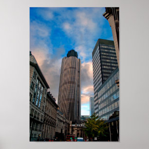 Tower 42 Formerly Natwest Building London UK Poster