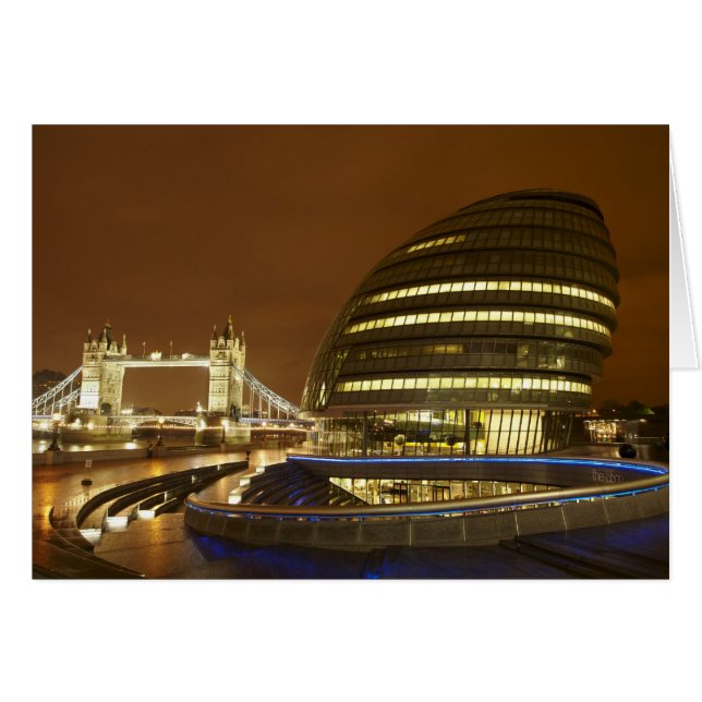 Tower Bridge, and Greater London Authority (Front Horizontal)