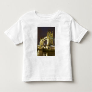 Tower Bridge and River Thames at dusk, London, Toddler T-Shirt