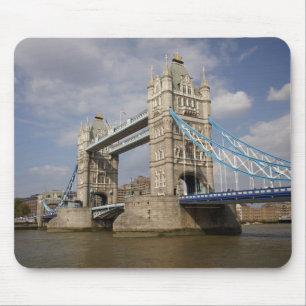 Tower Bridge and River Thames, London, Mouse Pad