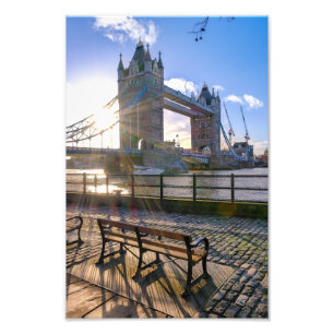 Tower Bridge at Dawn, London UK  Photo Print