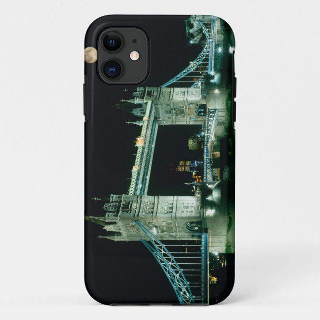 Tower Bridge at Night, London, England Case-Mate iPhone Case (Back)