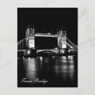 Tower Bridge at night Postcard