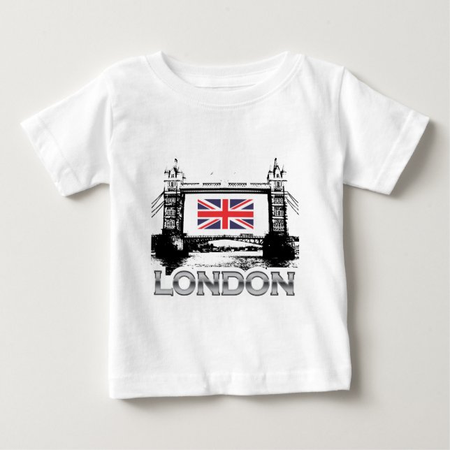 Tower Bridge Baby T-Shirt (Front)