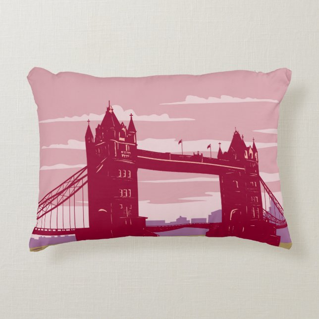  Tower Bridge Decorative Cushion (Front)