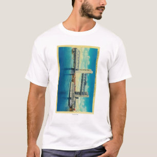 Tower Bridge Elevated for Sacramento River T-Shirt