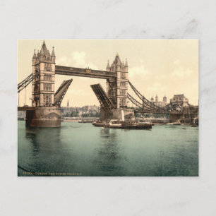 Tower Bridge I, London, England Postcard