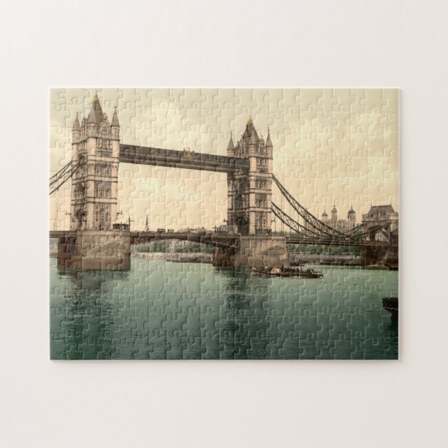 Tower Bridge II, London, England Jigsaw Puzzle (Horizontal)