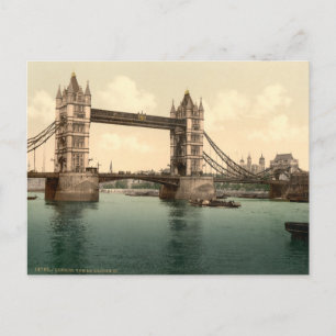 Tower Bridge II, London, England Postcard