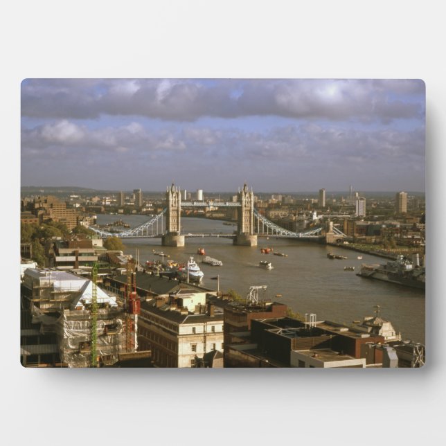 Tower Bridge in the 1990's Plaque (Front)