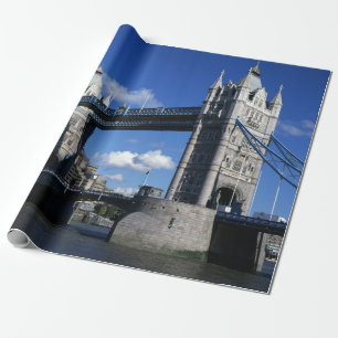 Tower Bridge in the 1990's Wrapping Paper