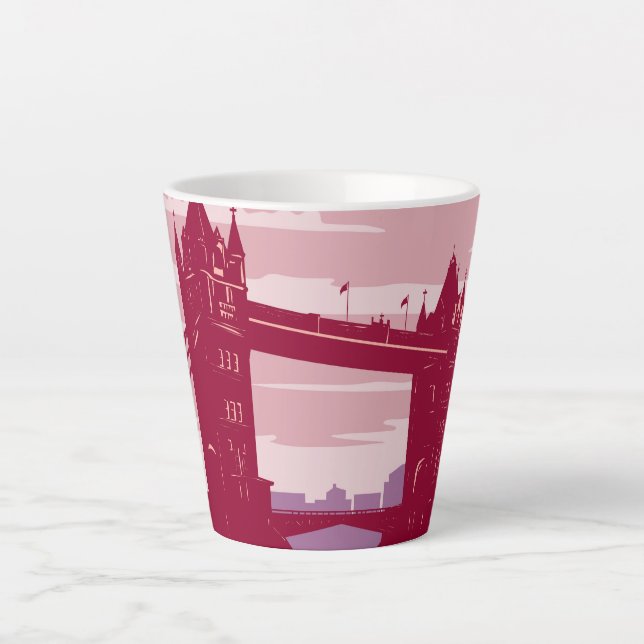 Tower Bridge Latte Mug (Front)