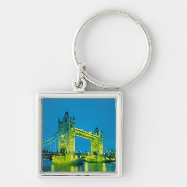 Tower Bridge, London, England 3 Key Ring (Front)