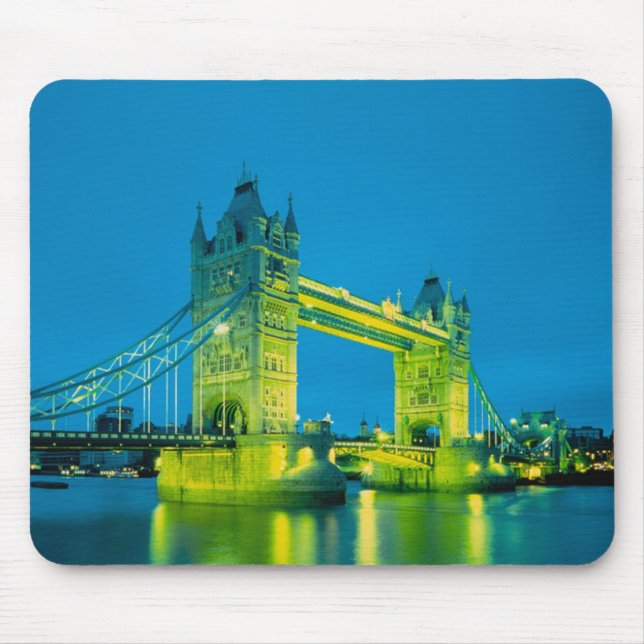 Tower Bridge, London, England 3 Mouse Pad (Front)