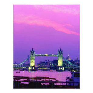 Tower Bridge, London, England 3 Photo Print