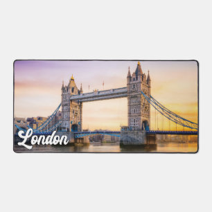 Tower Bridge, London, England Desk Mat