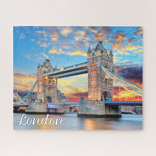 Tower Bridge | London, England Jigsaw Puzzle (Horizontal)