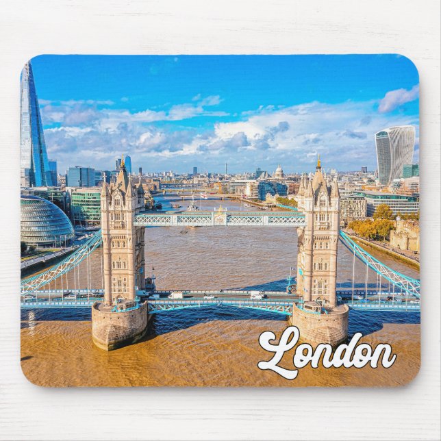 Tower Bridge, London, England Mouse Pad (Front)