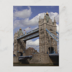 Tower Bridge- London, England Postcard